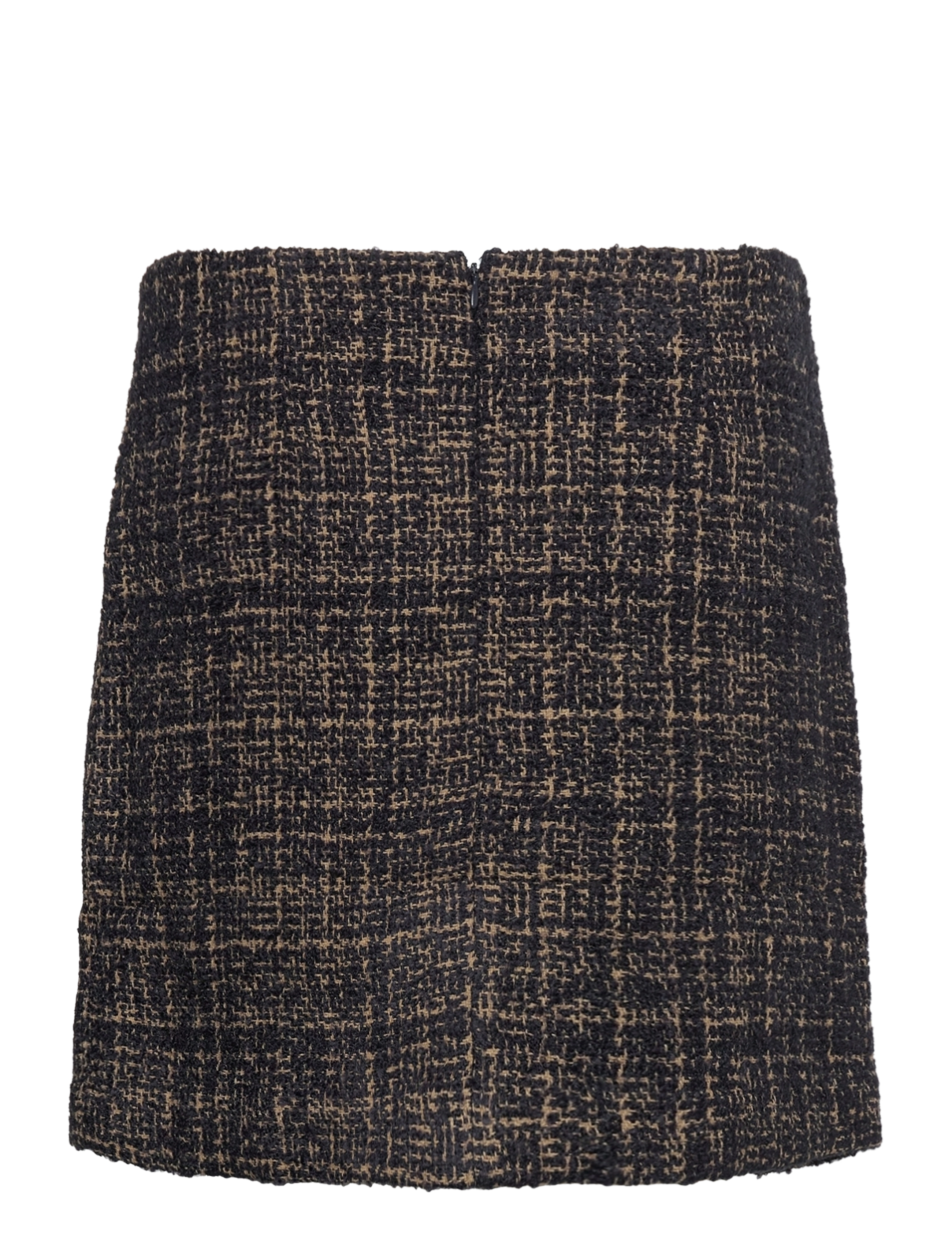 Cream - CRVisva Skirt - royal navy boucle - 1