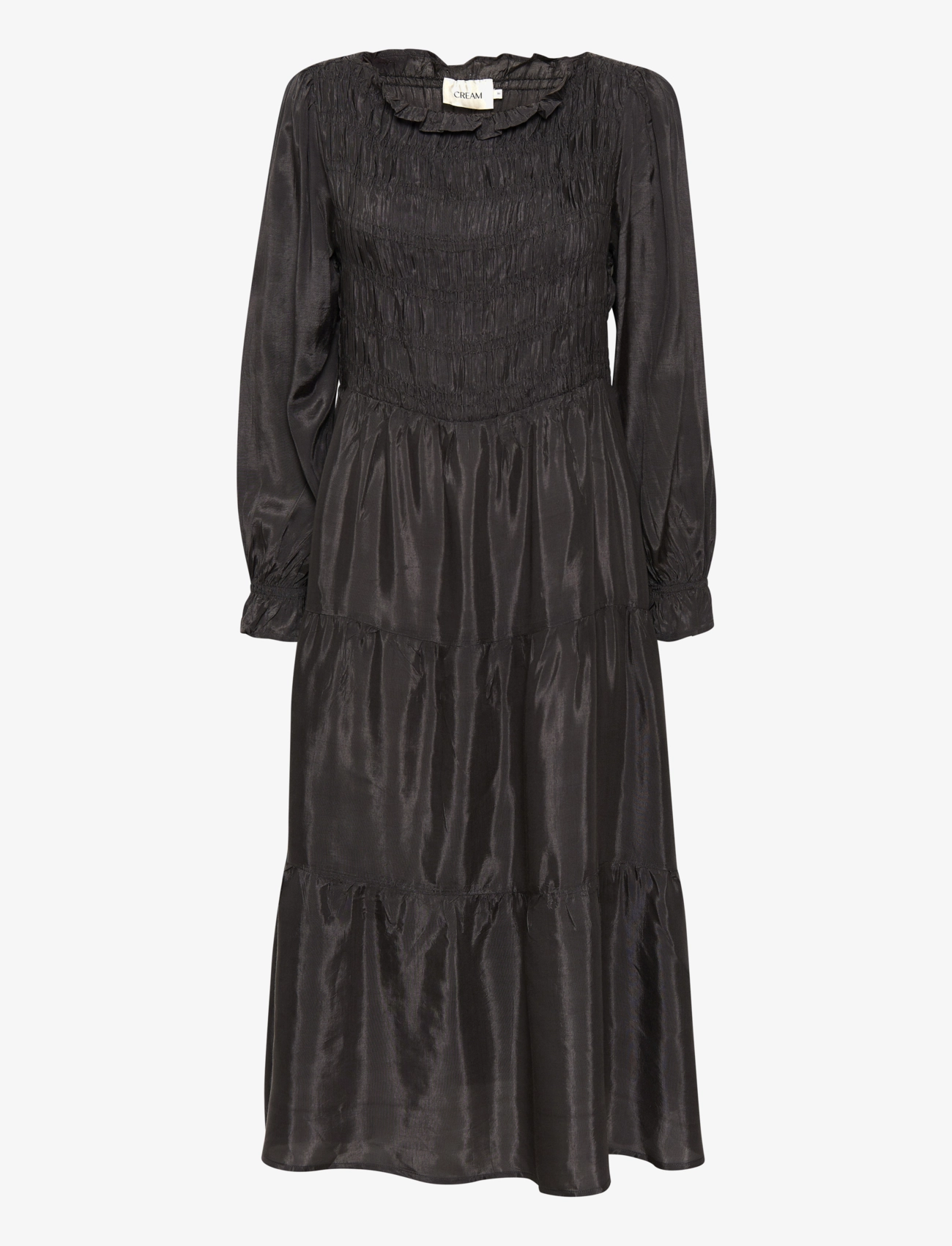 Cream CRHenva Dress - Zally Fit - Kleidid - ASPHALT / black