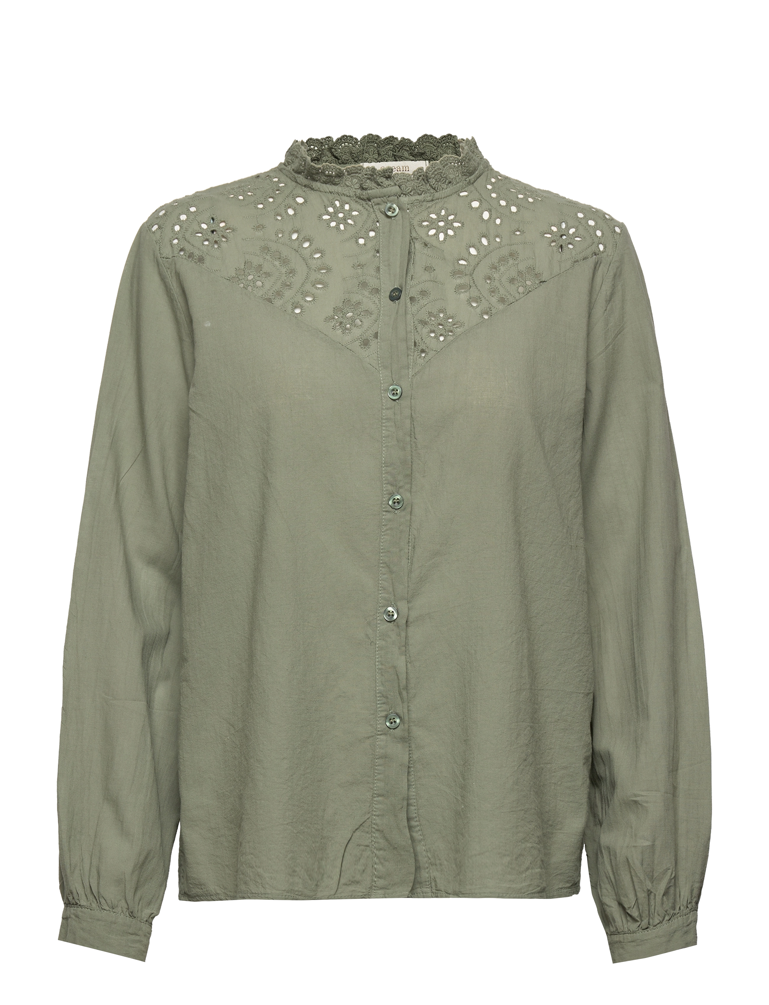 Cream - CRFrida Blouse - khaki - 0