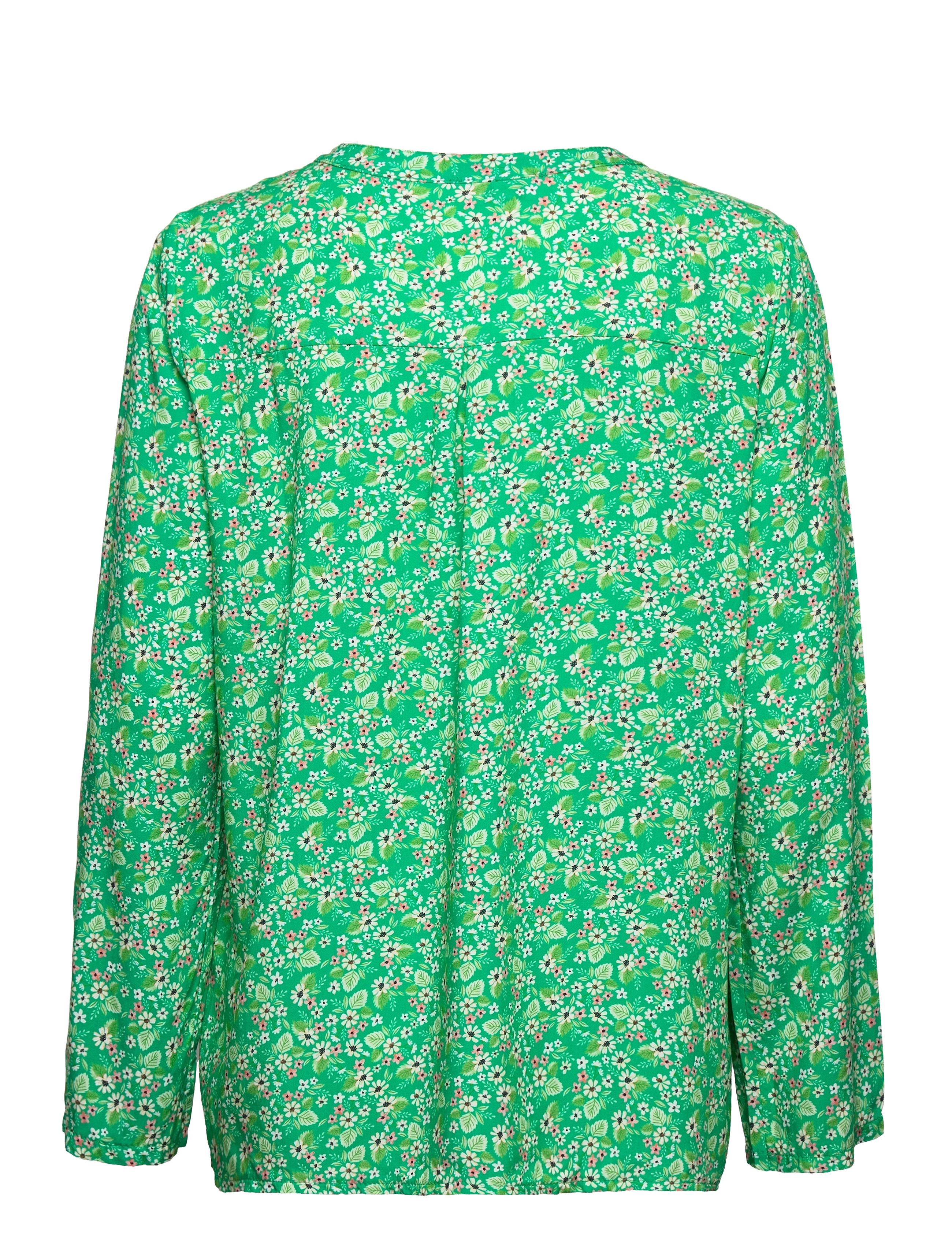 Cream - CRAlora Blouse - green small flower - 1