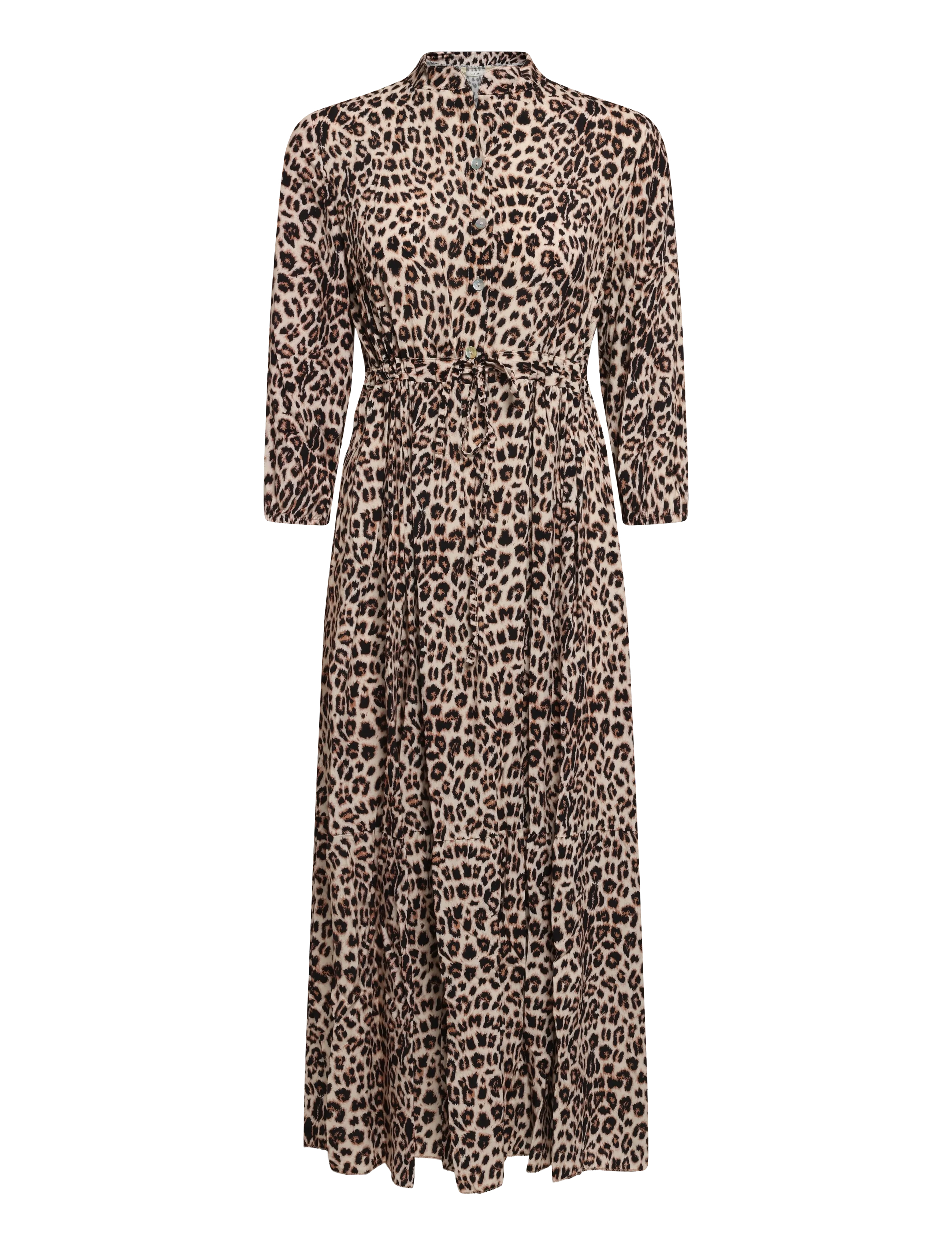 Cream CRAlora Long Dress - Klänningar - ANIMAL NEUTRAL / beige