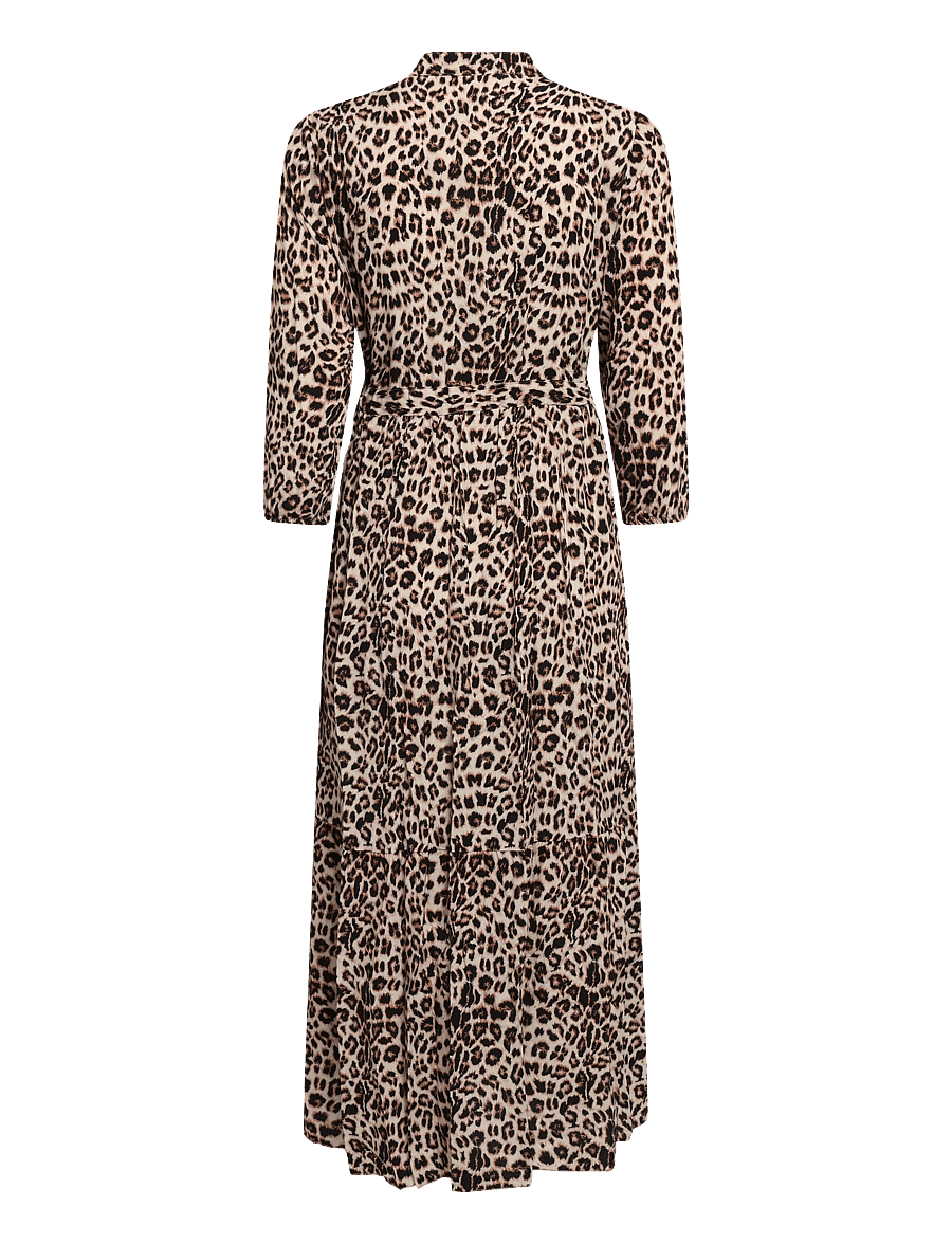 Cream - CRAlora Long Dress - hemdkleider - animal neutral - 1
