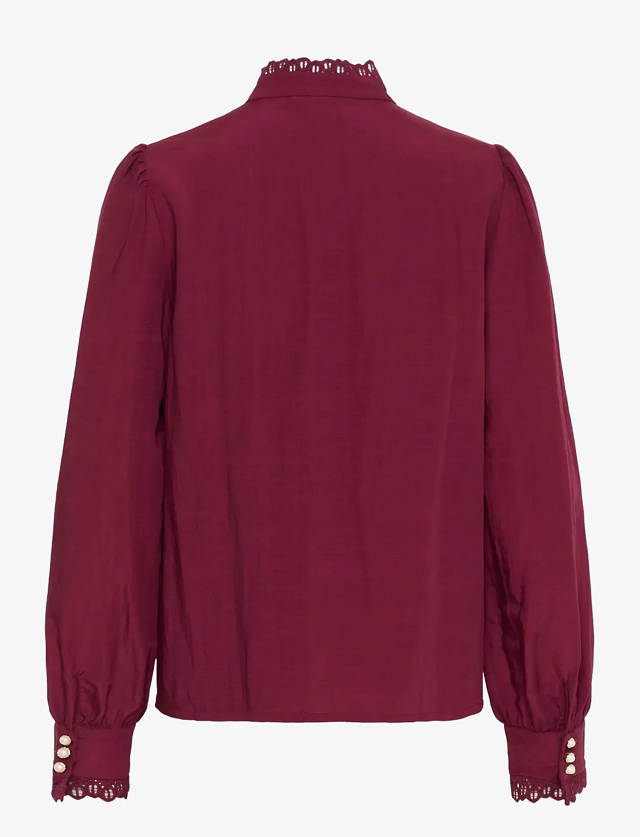 Cream - CRPia Shirt - långärmade skjortor - zinfandel - 2