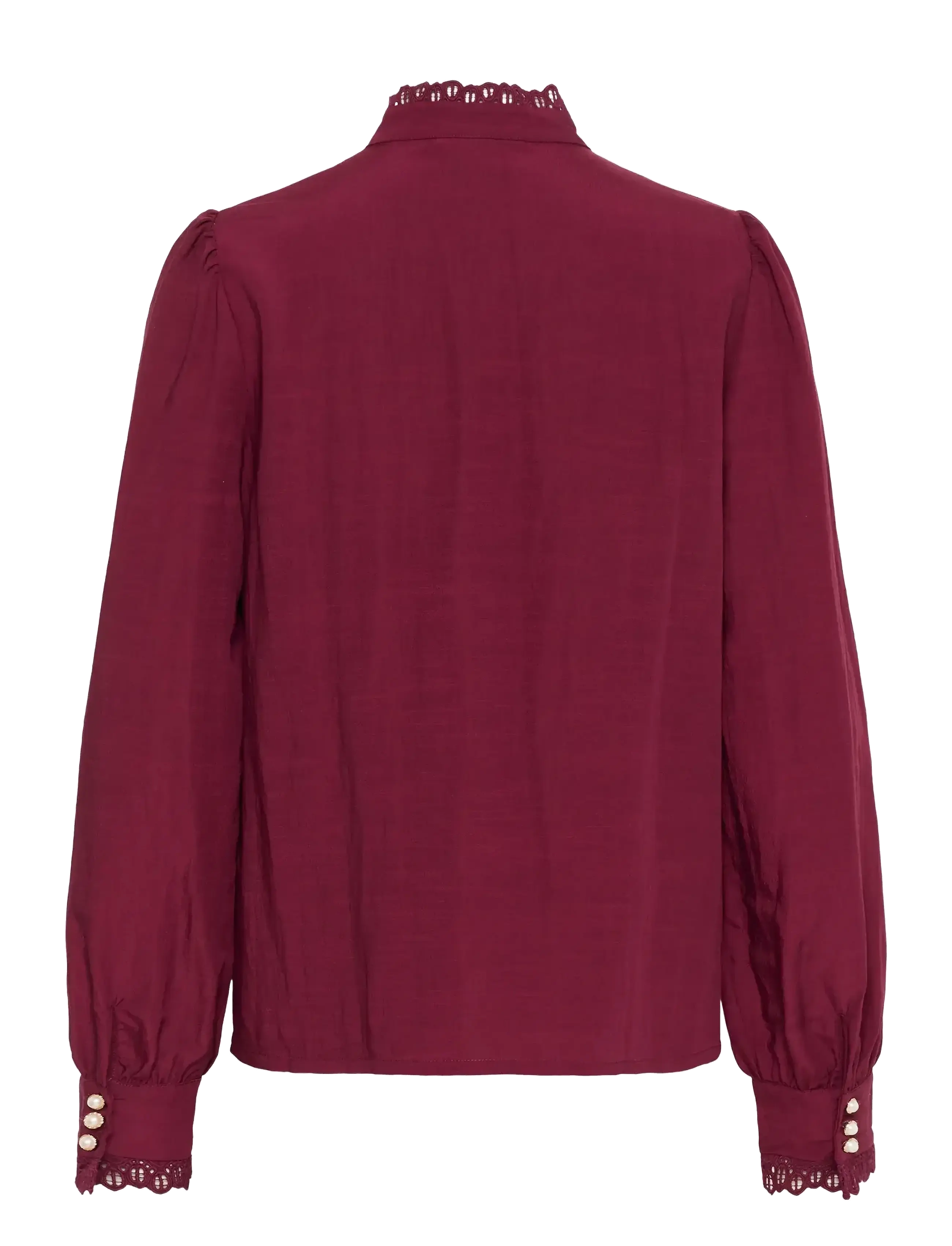 Cream - CRPia Shirt - langærmede skjorter - zinfandel - 2