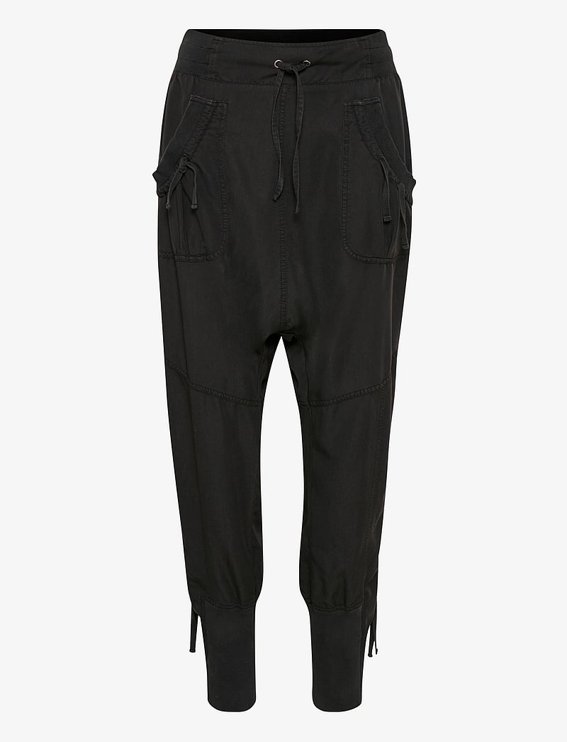 Cream - Nanna pants - jogas bikses - solid black - 1