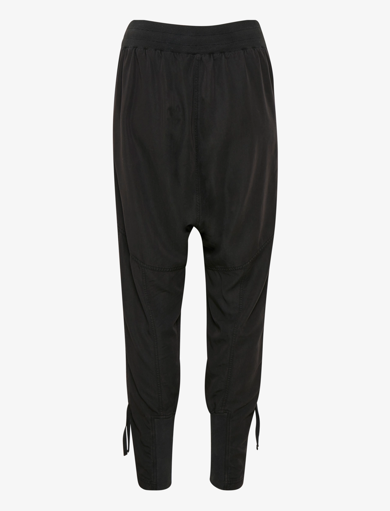 Cream - Nanna pants - kitsad püksid - solid black - 2