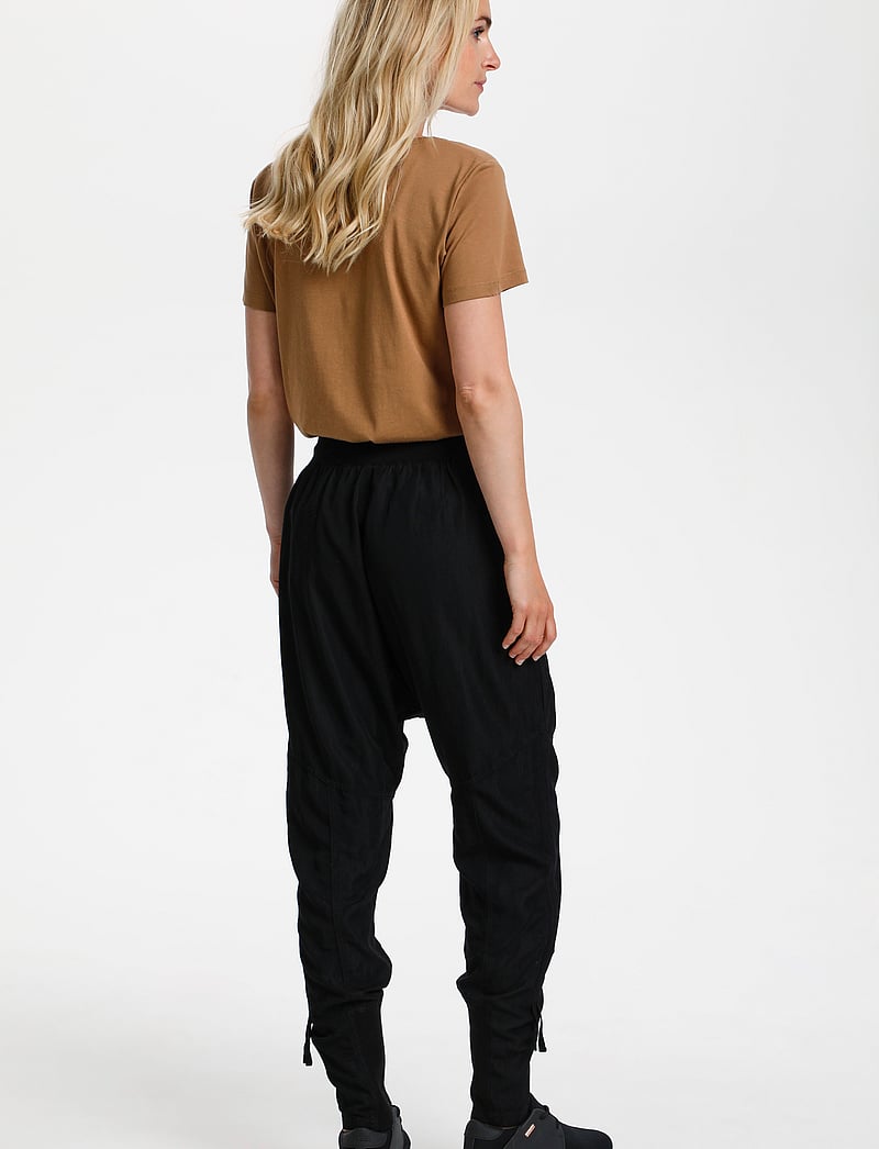 Cream - Nanna pants - jogas bikses - solid black - 4