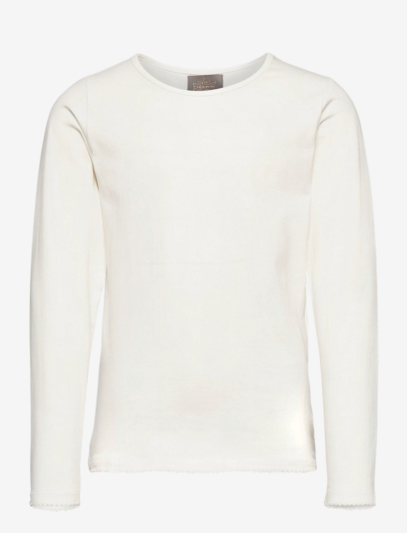 Creamie - Creamie T-shirt LS - pitkähihaiset t-paidat - cloud - 0