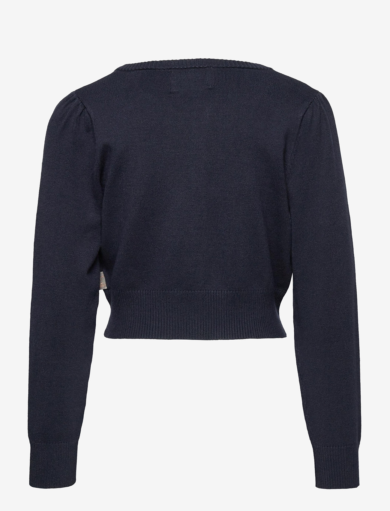 Creamie - Creamie Short Cardigan - cardigans - total eclipse - 1