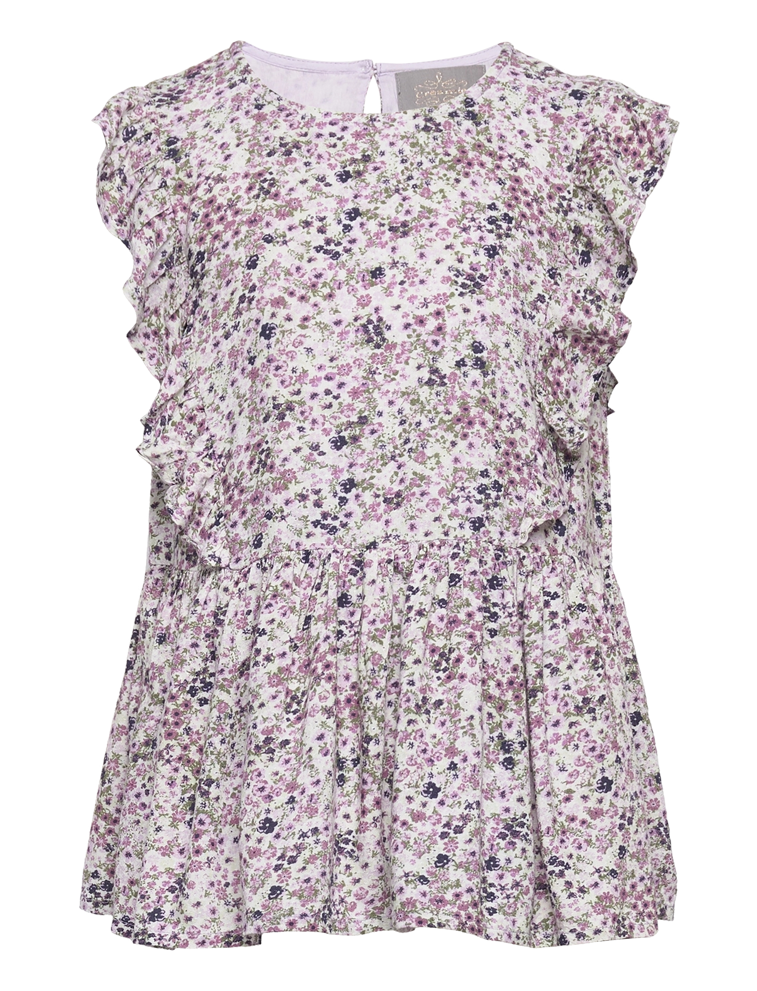 Creamie - Top Floral - pastel lilac - 0