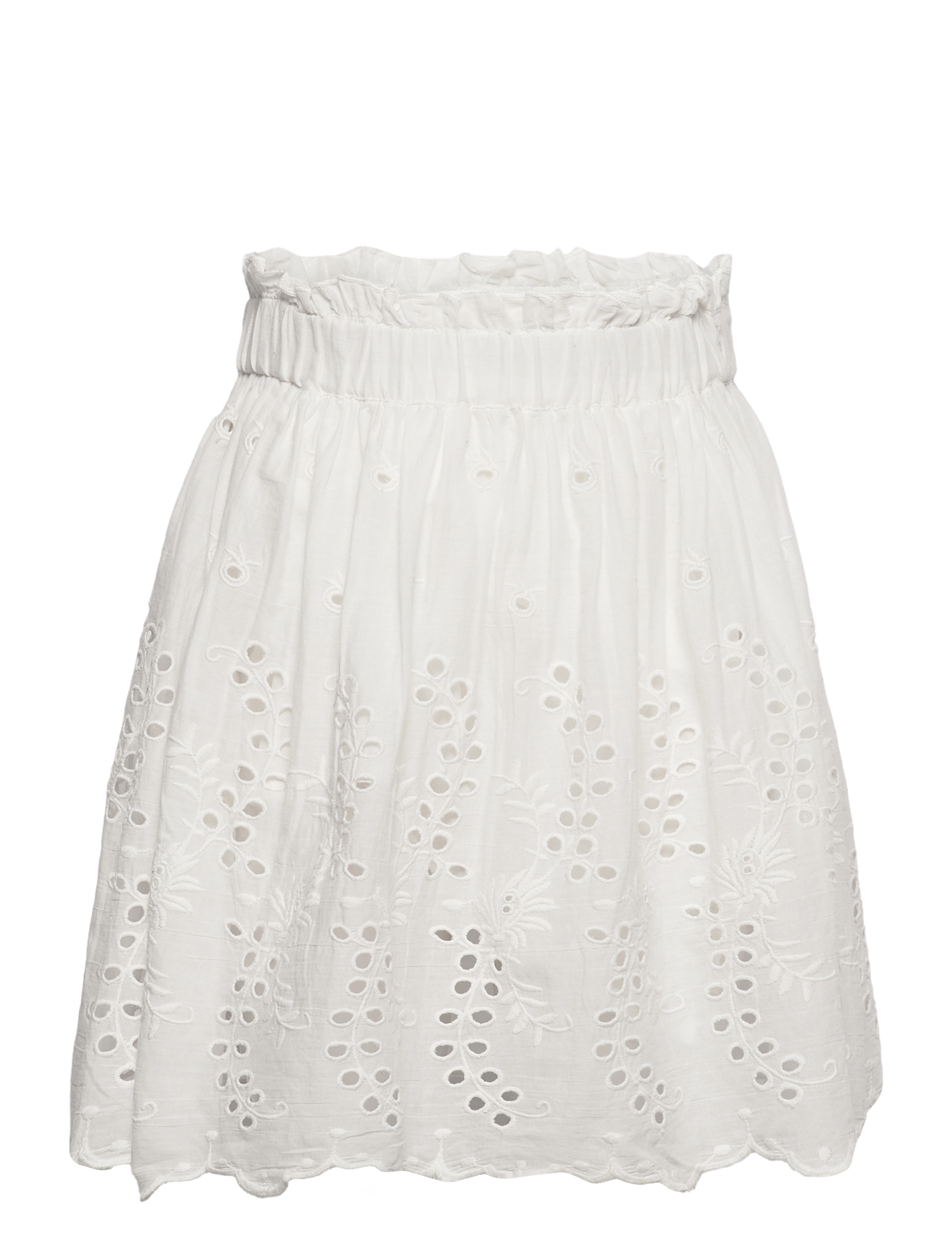 Creamie - Skirt Embroidery - cloud - 0
