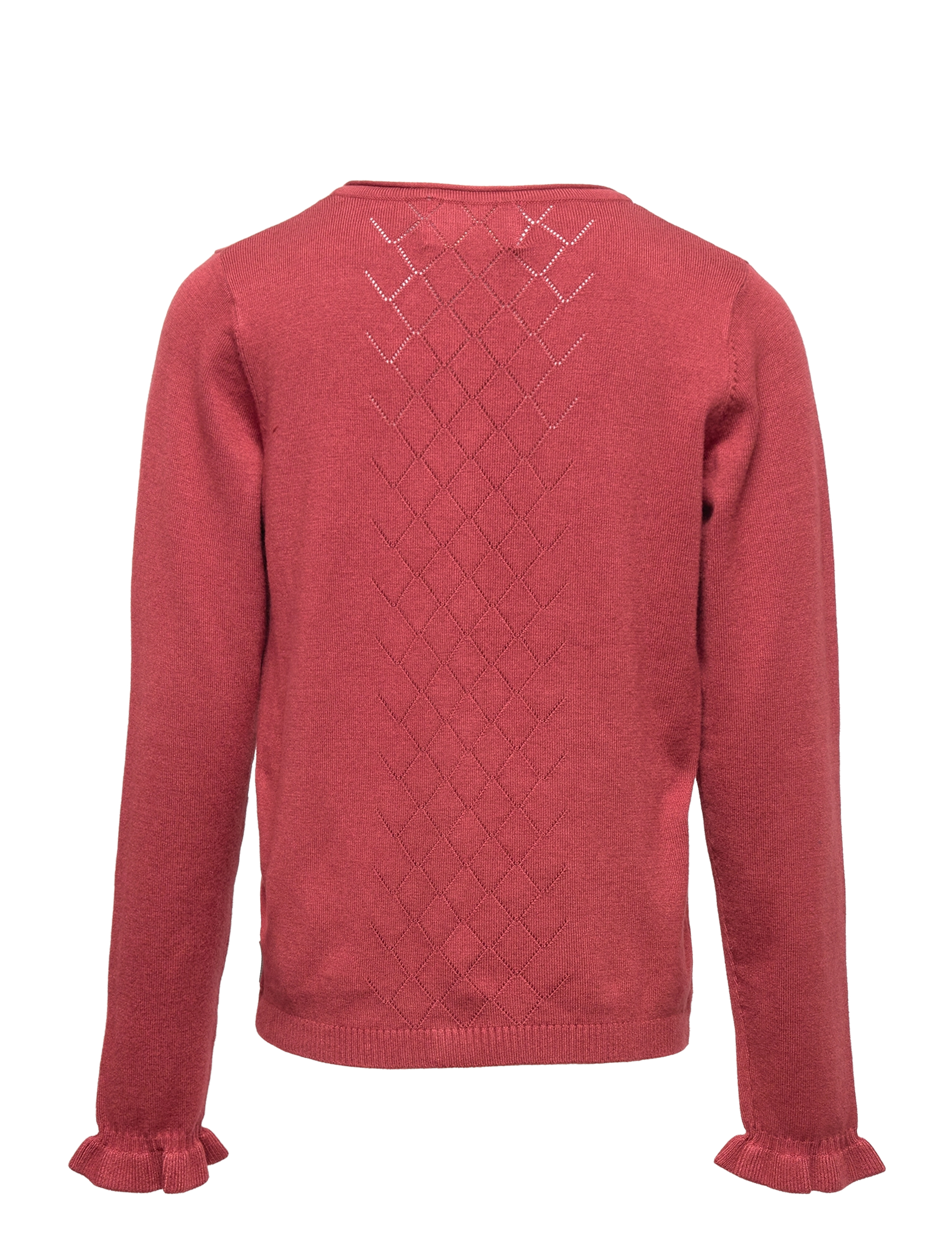 Creamie - Cardigan Pointelle - rosewood - 1