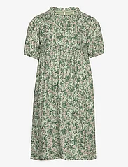 Creamie - Dress Twill - casual jurken met korte mouwen - desert sage - 0
