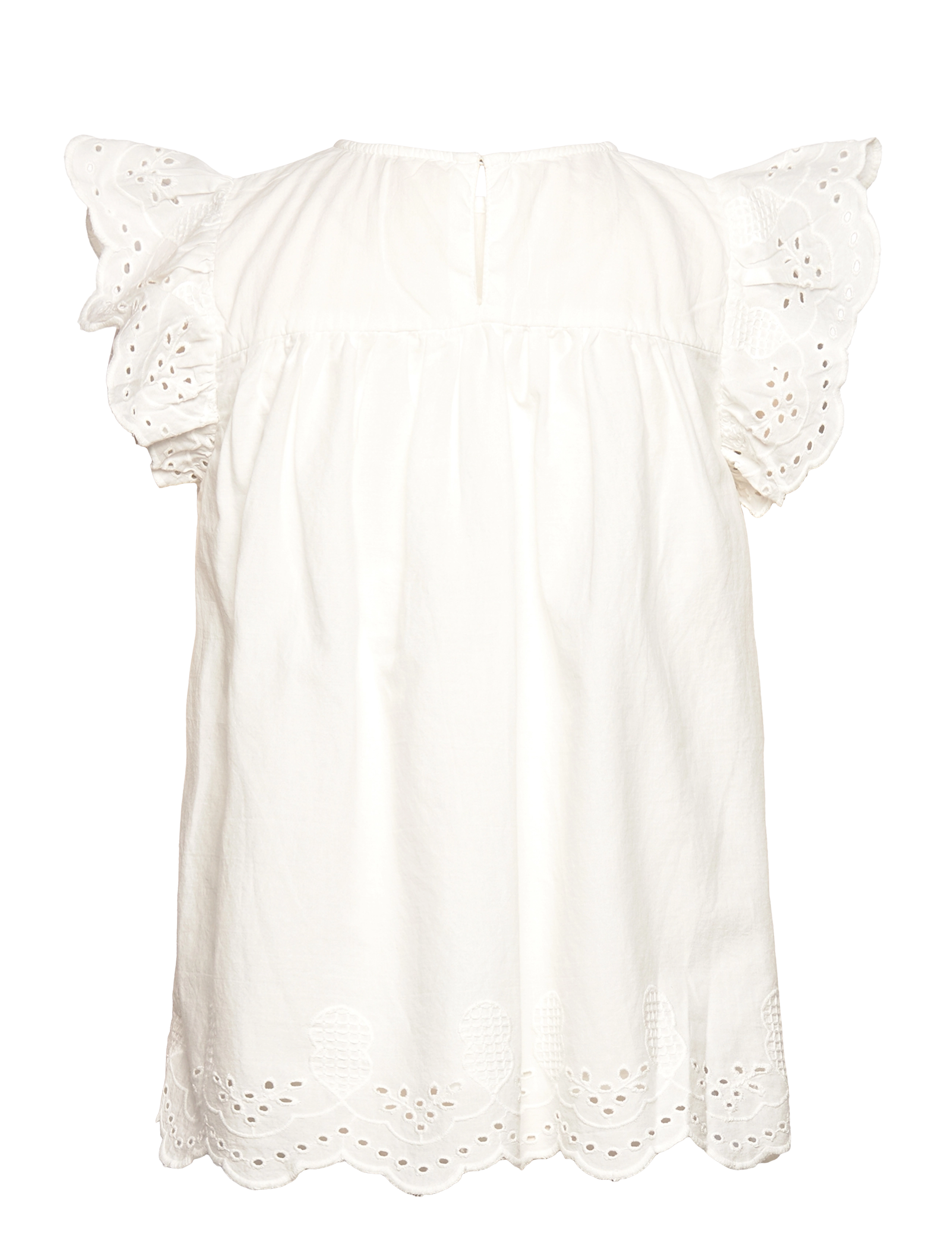 Creamie - Top SS Embroidery - cloud - 1