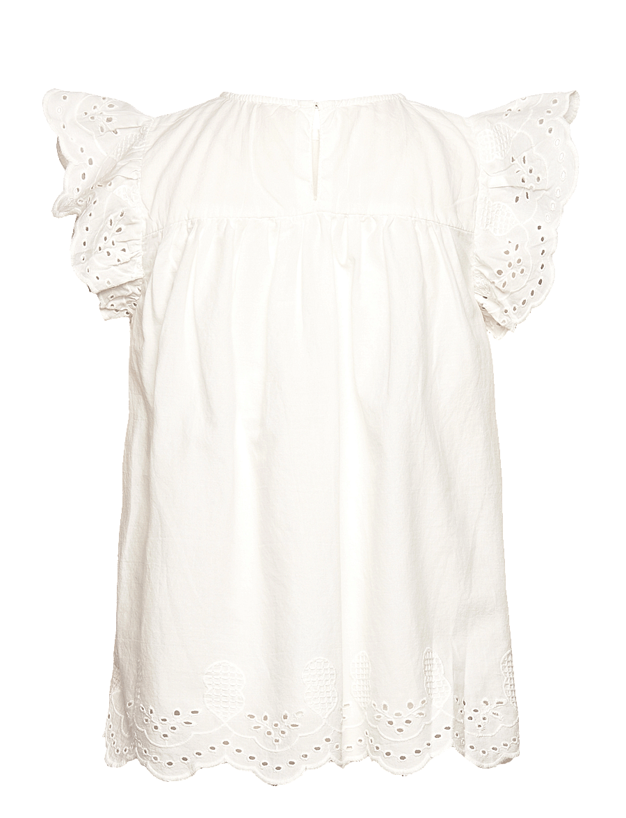Creamie - Top SS Embroidery - cloud - 1