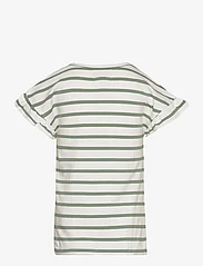 Creamie - T-shirt SS Stripe - kortärmade t-shirts - lily pad - 1