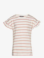 T-shirt SS Stripe - ROSE SMOKE