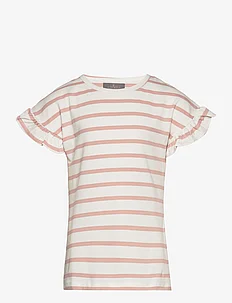 T-shirt SS Stripe, Creamie
