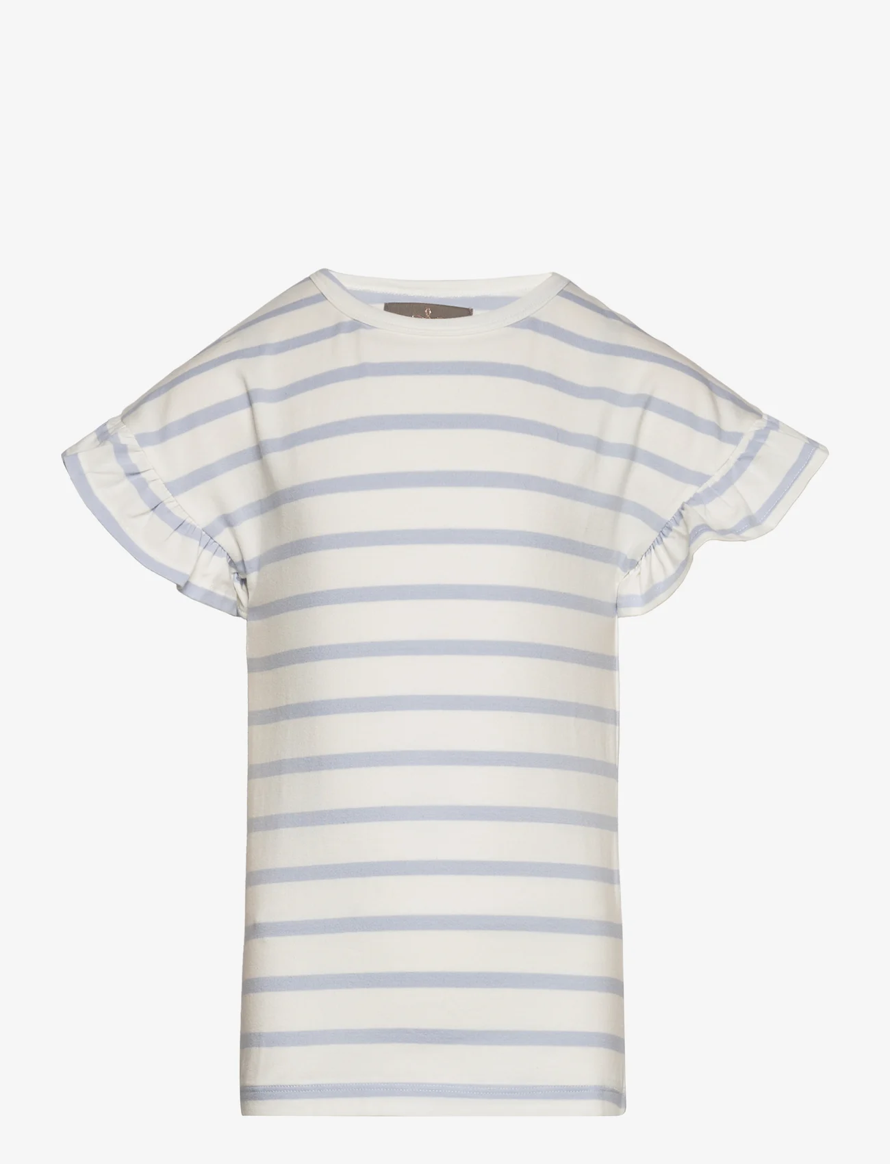 Creamie - T-shirt SS Stripe - kortärmade t-shirts - xenon blue - 0