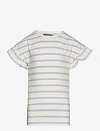 T-shirt SS Stripe - XENON BLUE