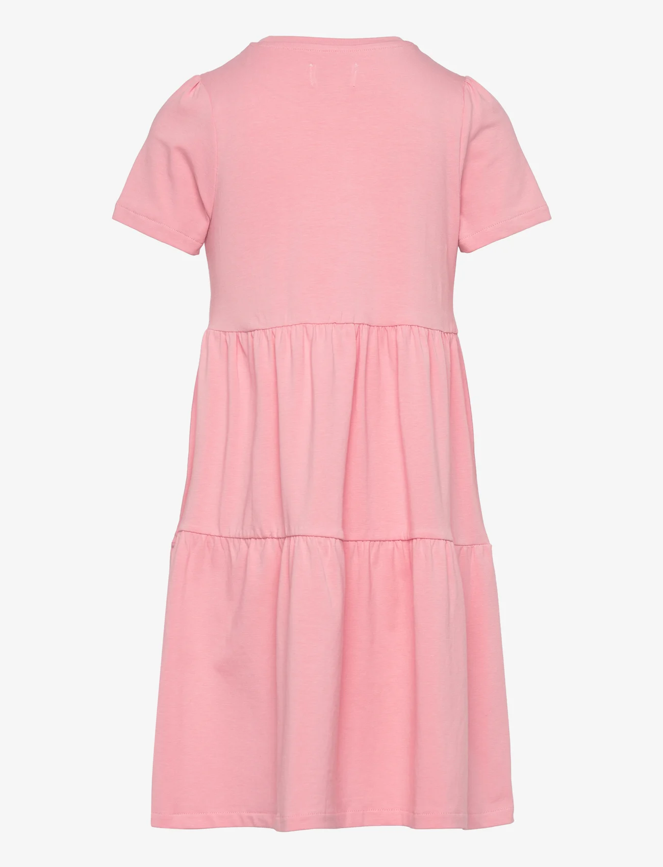 Creamie - Dress Jersey - short-sleeved casual dresses - blush - 1