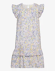 Creamie - Dress Cotton - kortärmade vardagsklänningar - lotus - 0