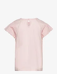 Creamie - Top Lace - kortärmade t-shirts - lotus - 1