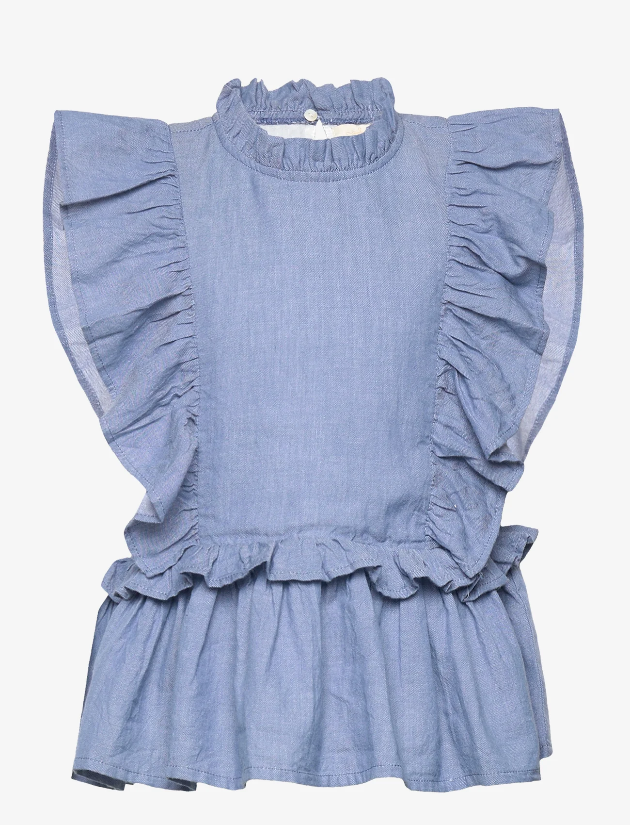 Creamie - Top Chambray - sommarfynd - blue denim - 0