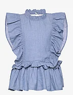 Top Chambray - BLUE DENIM