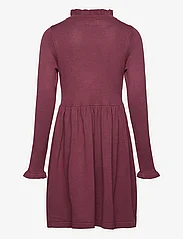 Creamie - Dress Pointelle - long-sleeved casual dresses - nocturne - 1