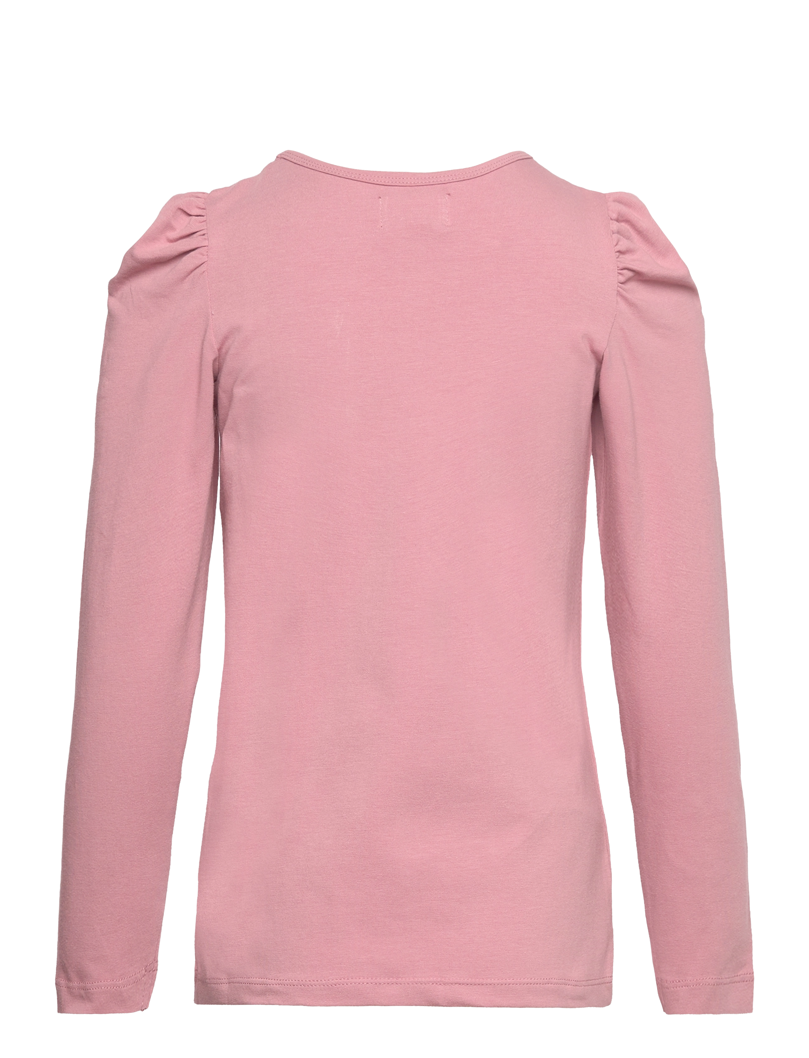 Creamie - T-shirt LS Ruffle - nostalgia rose - 1