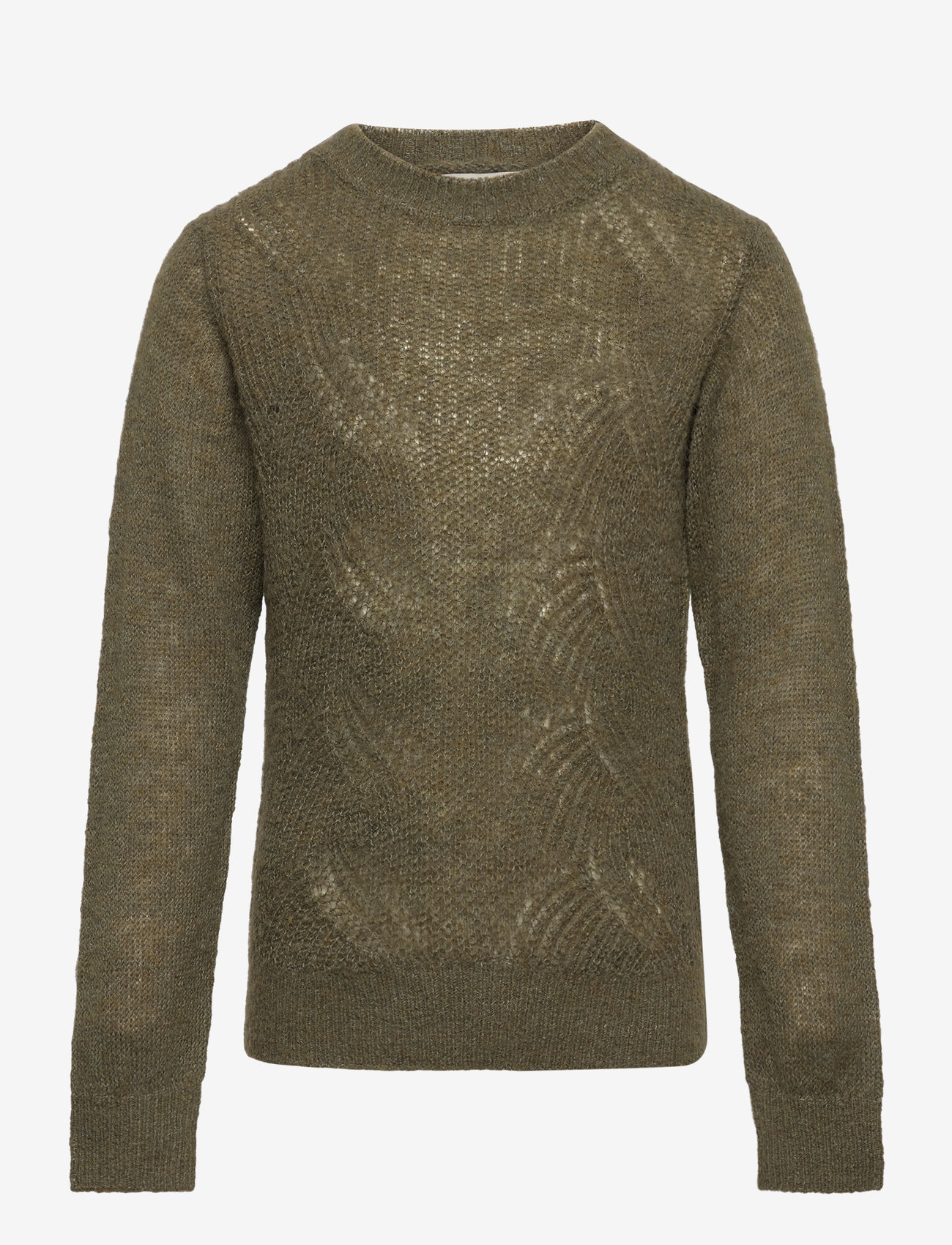 Creamie - Pullover Knit - olive night - 0
