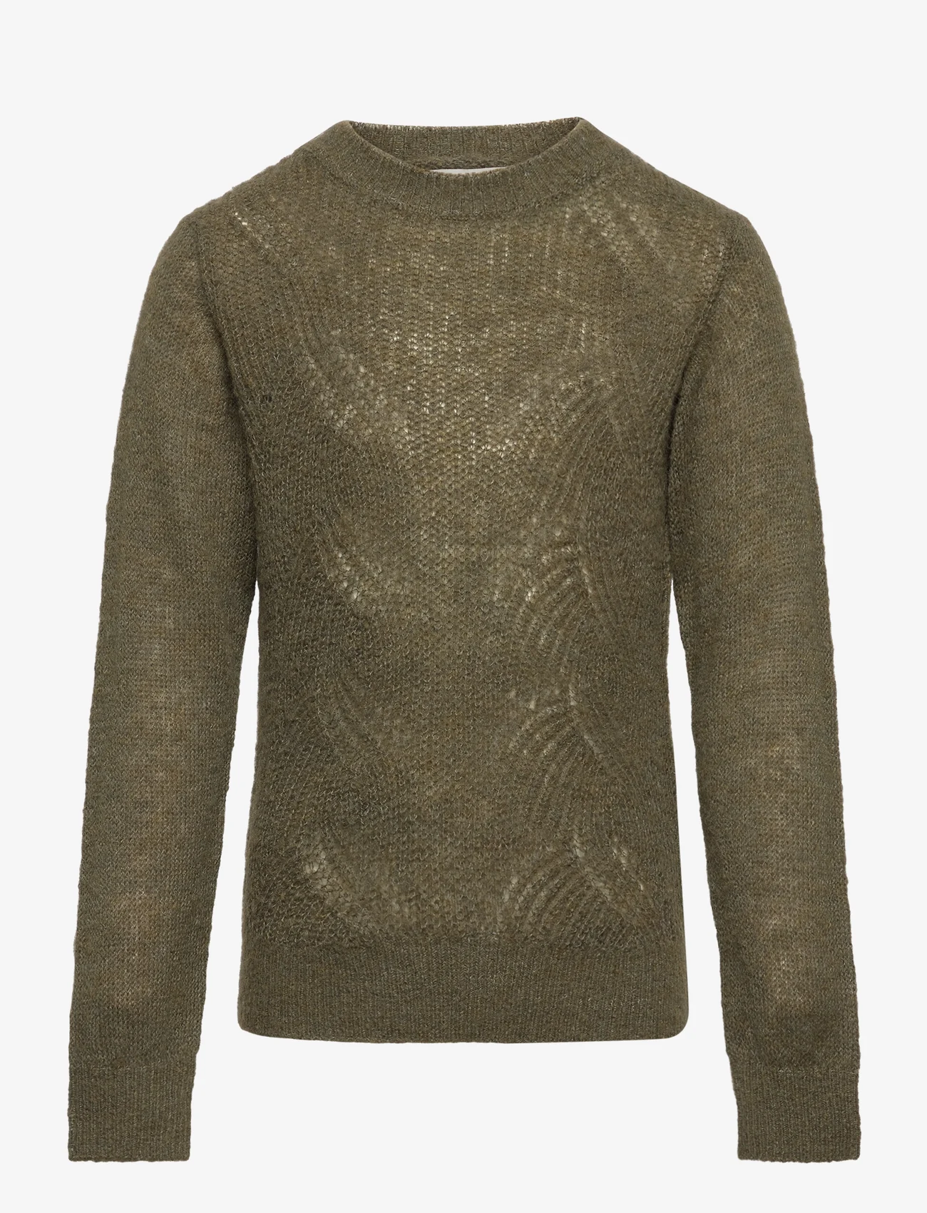 Creamie - Pullover Knit - jumpers - olive night - 0