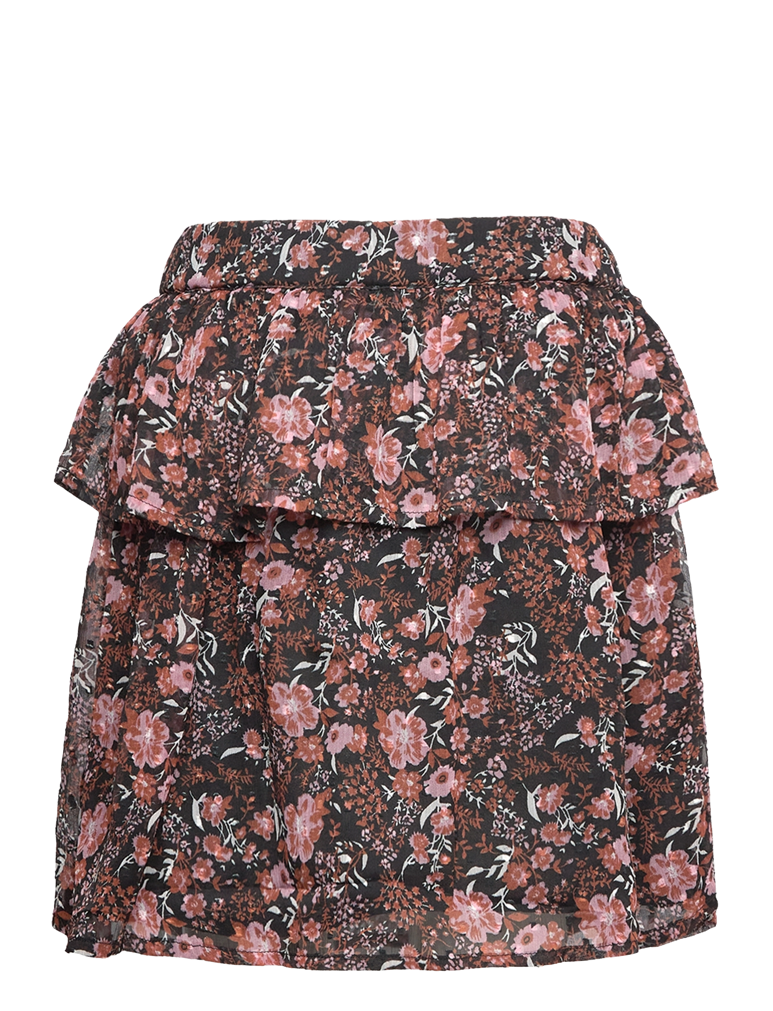 Creamie - Skirt Flower Dobby - black - 1