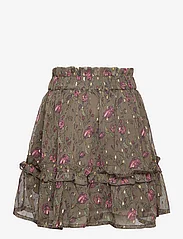 Creamie - Skirt Flower Dot - midi skirts - olive night - 1