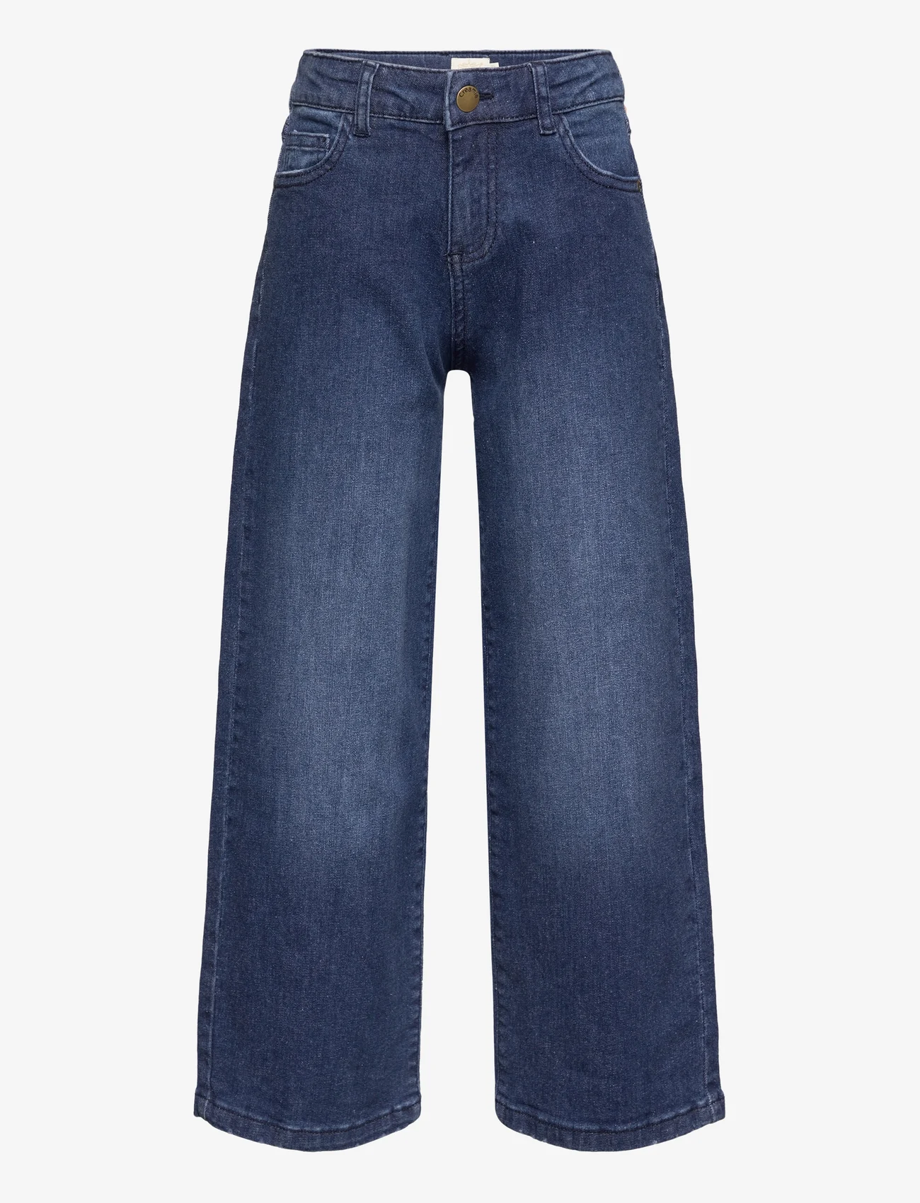 Creamie - Jeans Wide - platūs džinsai - blue denim - 0