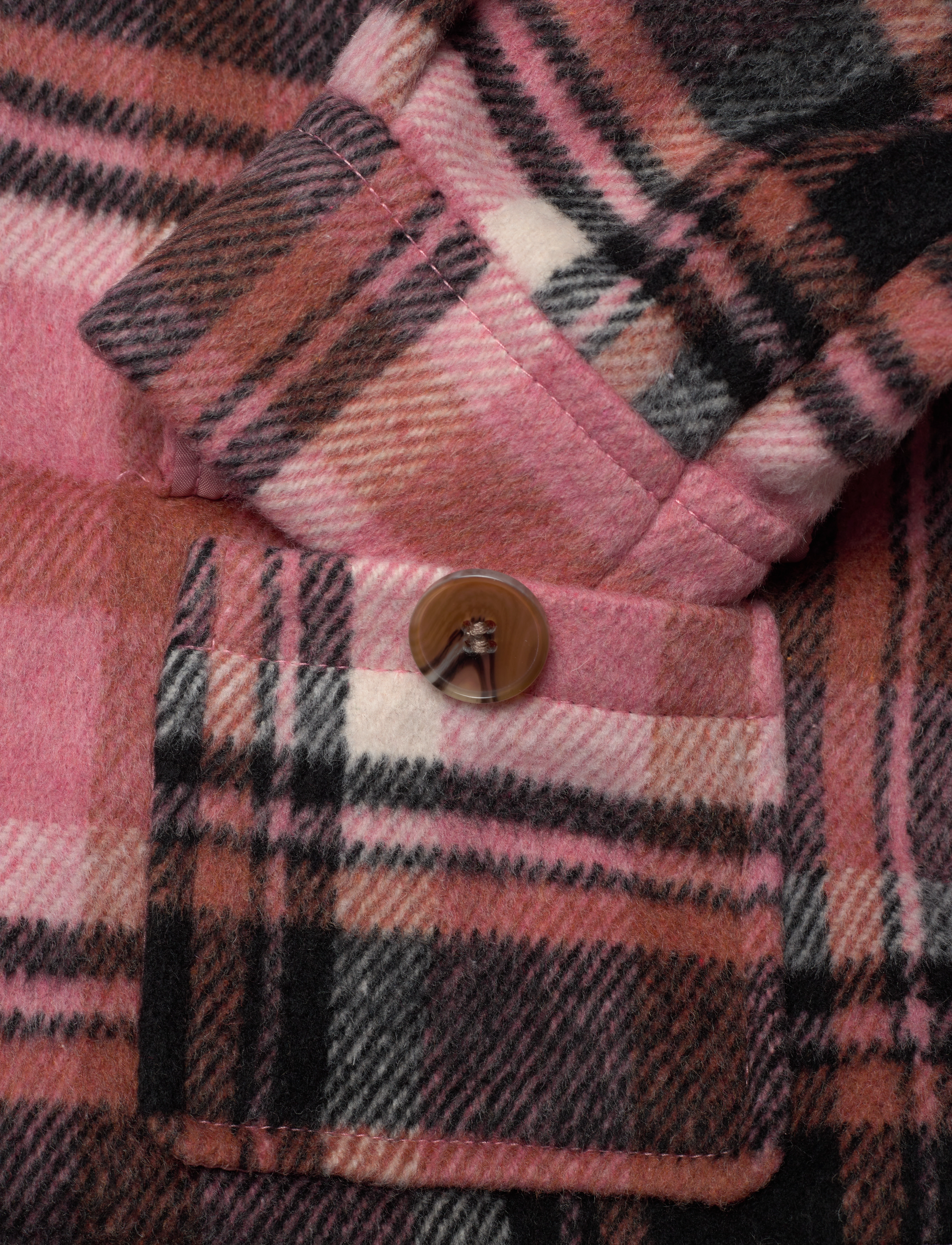 Creamie - Jacket Wool Blend - dusty rose - 3