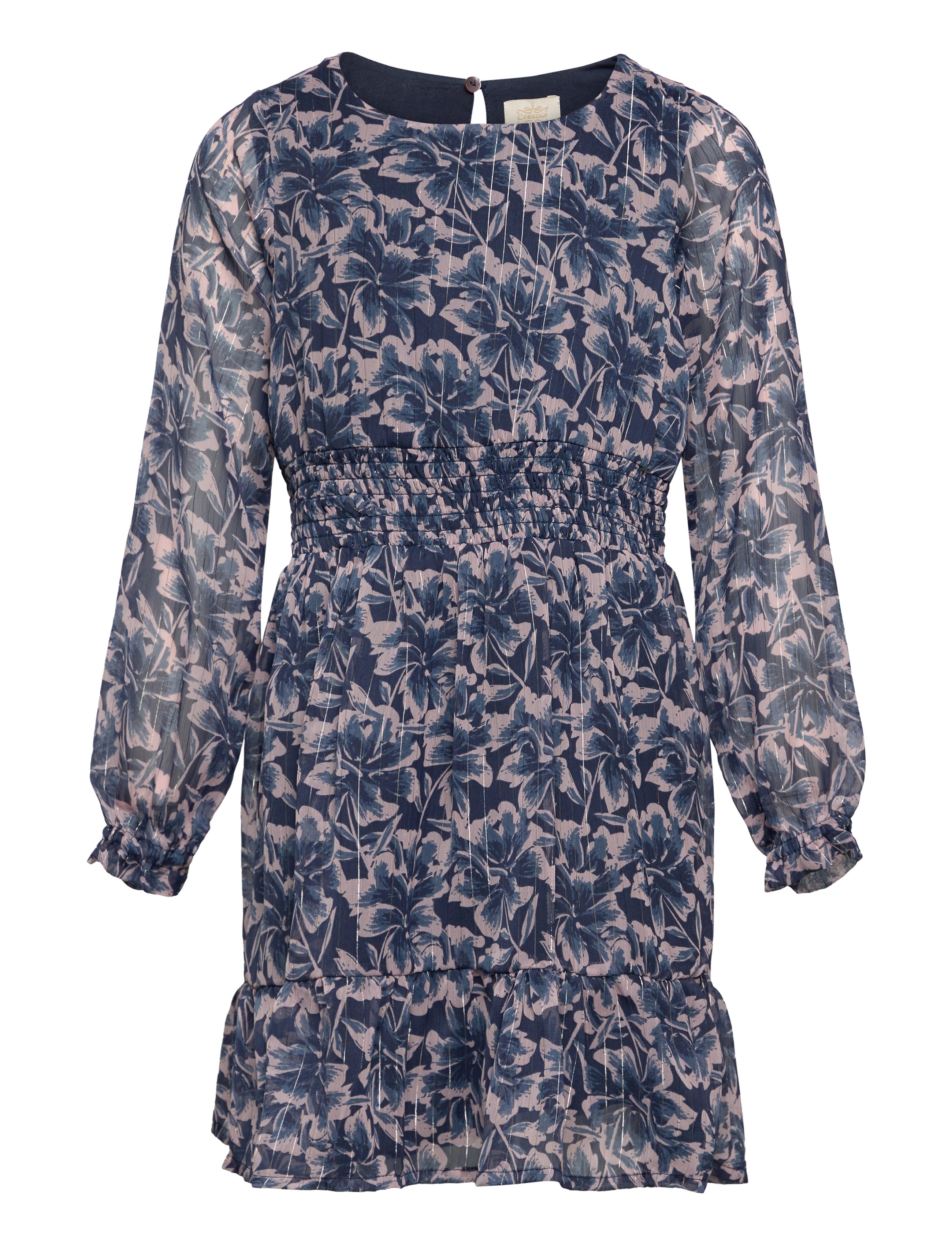 Creamie - Dress Big Flower - indigo blue - 0
