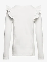 Creamie - T-shirt LS Ruffle - pitkähihaiset t-paidat - cloud - 1