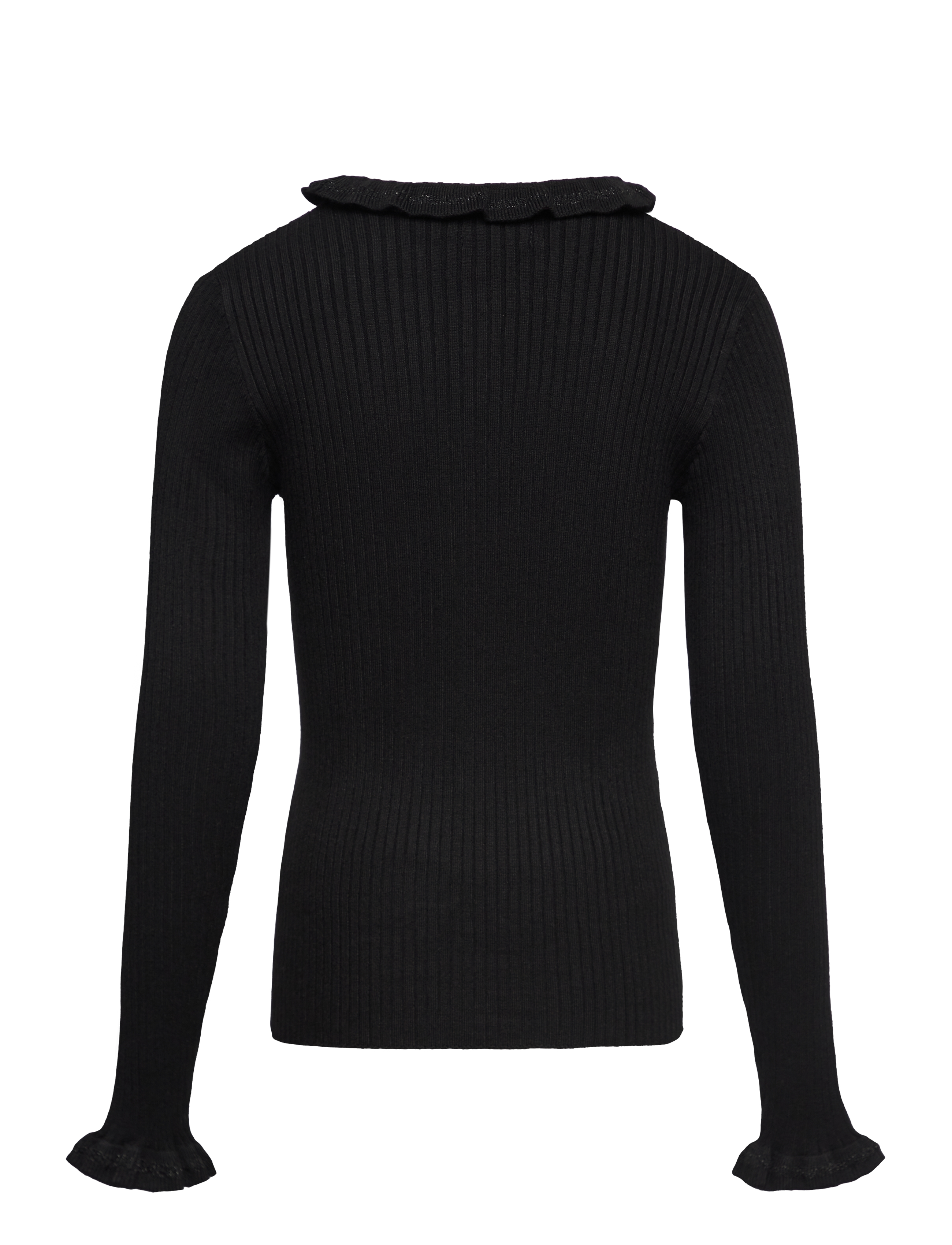 Creamie - Pullover Rib Knit - black - 1