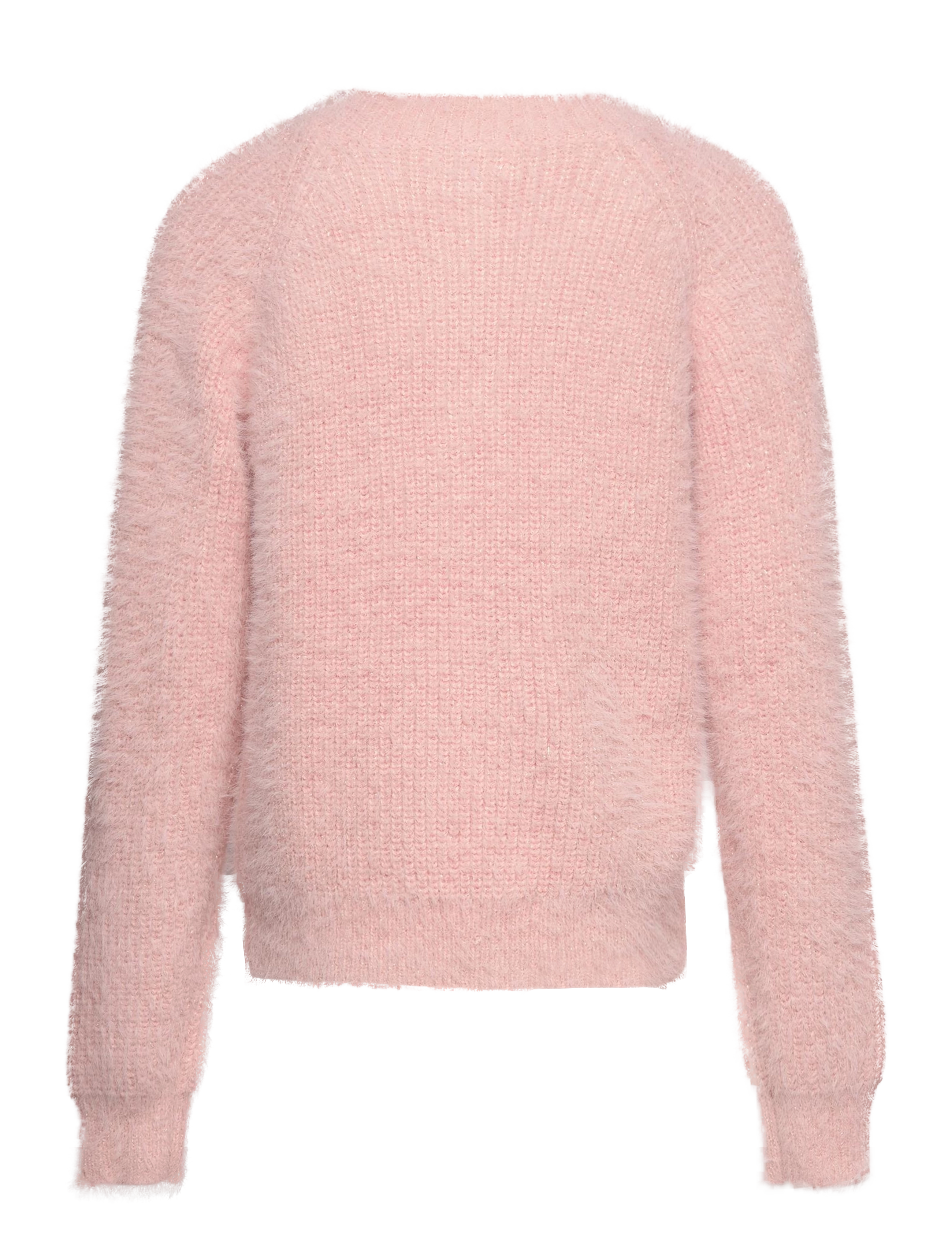 Creamie - Cardigan Knit Glitter - silver pink - 1