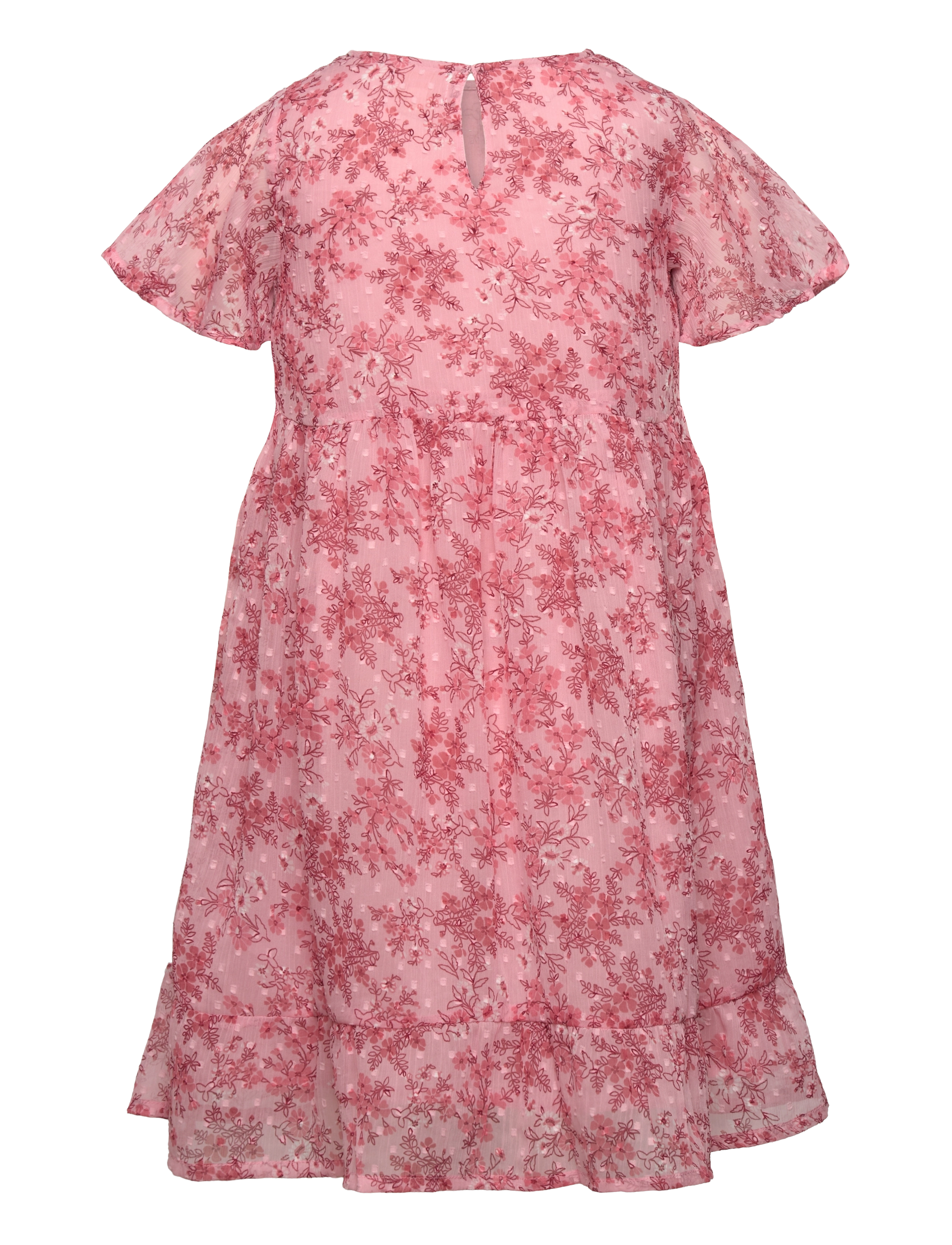 Creamie - Dress Flower Dobby - peachskin - 1