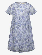Dress Flower Dobby - XENON BLUE
