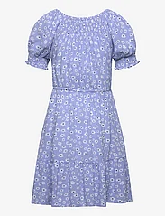 Creamie - Dress Flower - short-sleeved casual dresses - bel air blue - 1