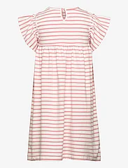 Creamie - Dress SS Stripe - kortermede hverdagskjoler - bridal rose - 1