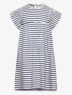 Dress SS Stripe - COLONY BLUE