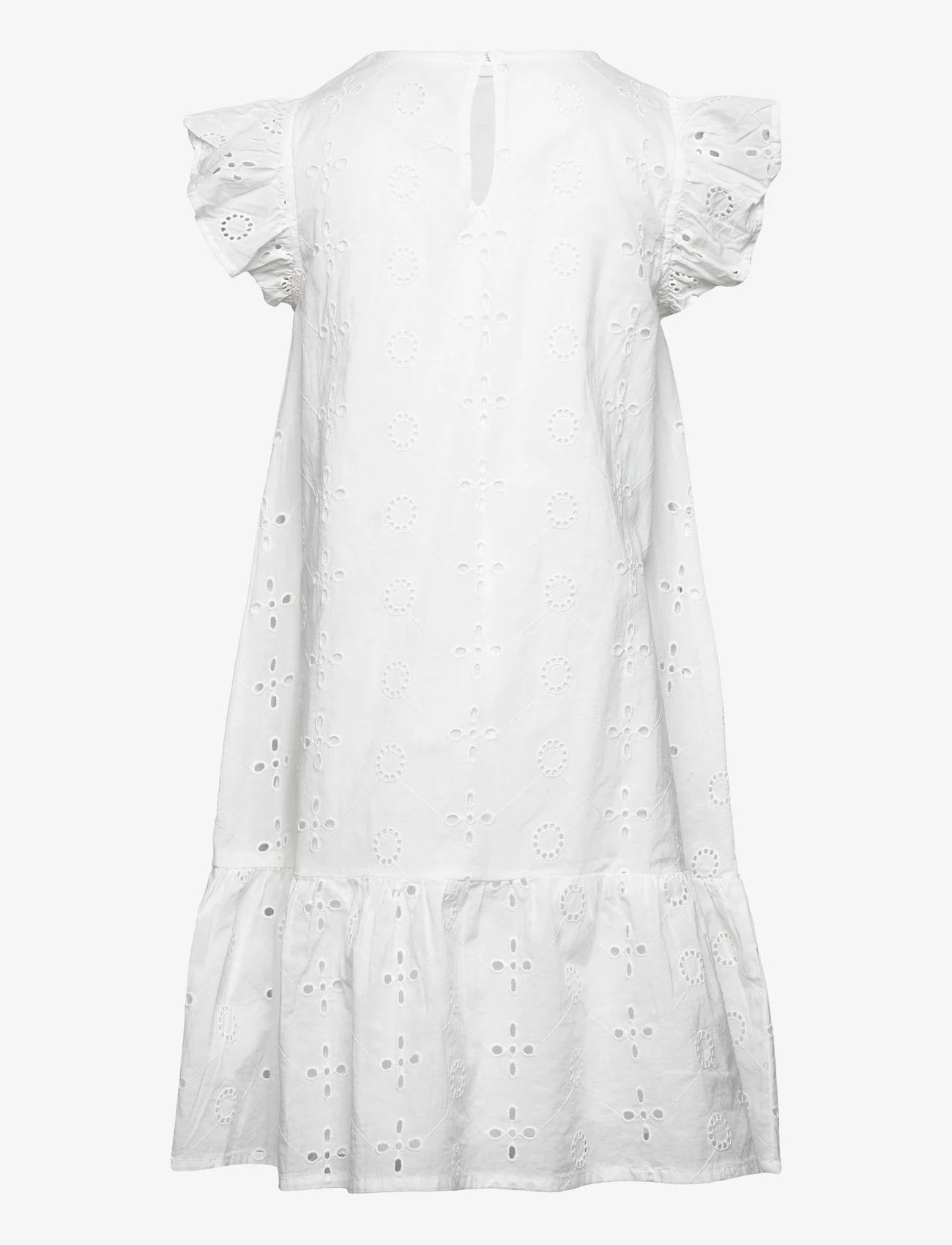 Creamie - Dress Embroidery Anglaise - varrukateta vabaaja kleidid - cloud - 1