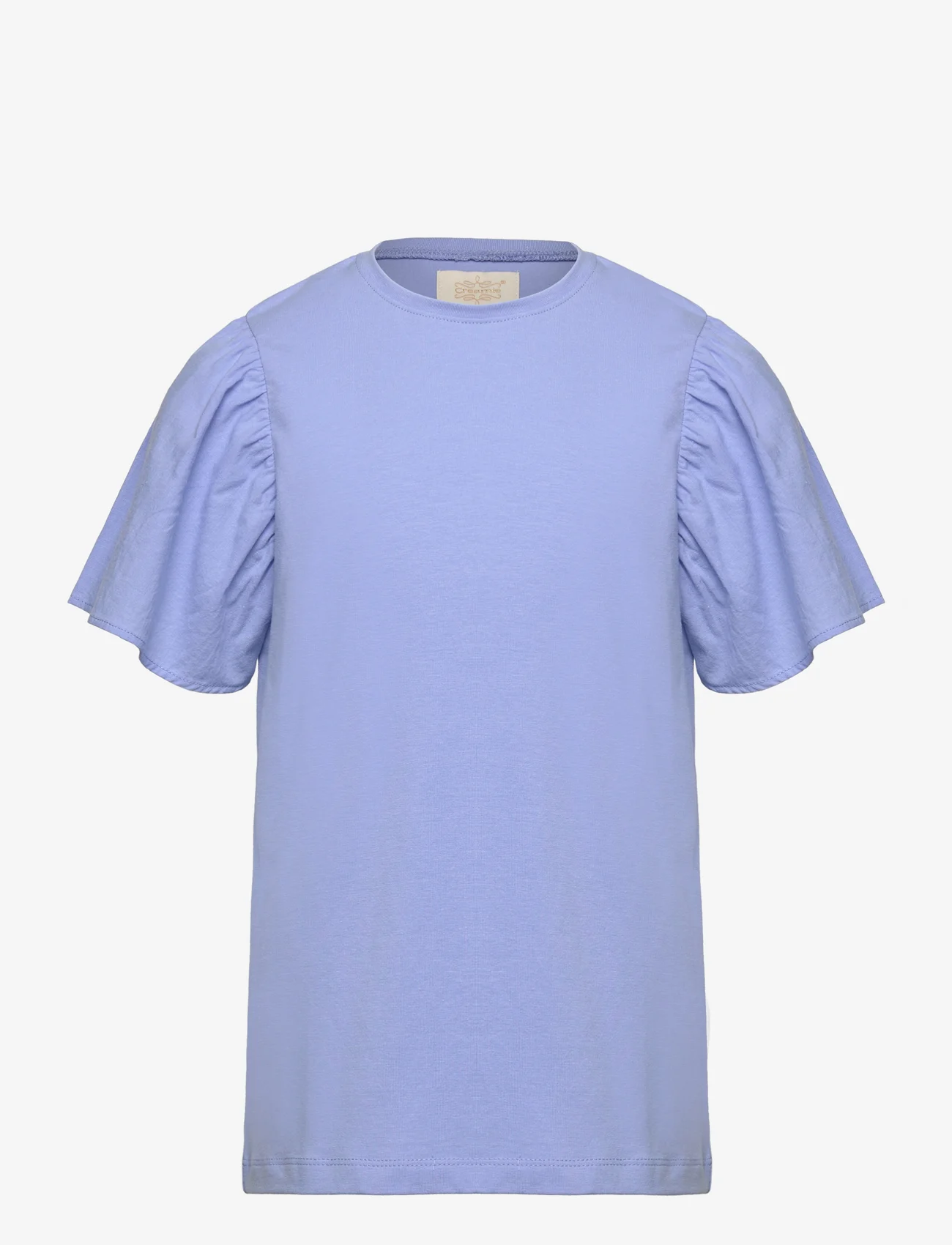 Creamie - T-shirt SS Woven - lyhythihaiset - bel air blue - 0