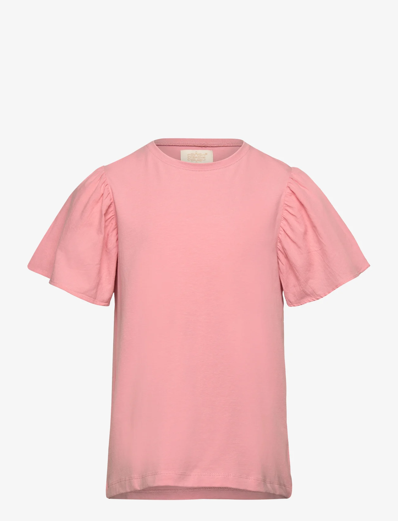 Creamie - T-shirt SS Woven - lyhythihaiset - bridal rose - 0