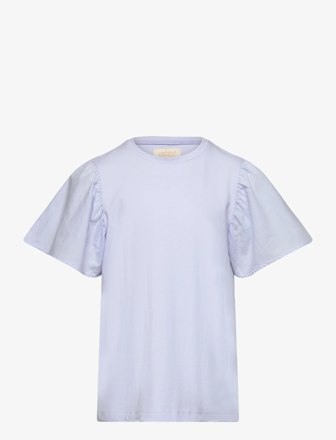 Creamie - T-shirt SS Woven - kortärmade - xenon blue - 0